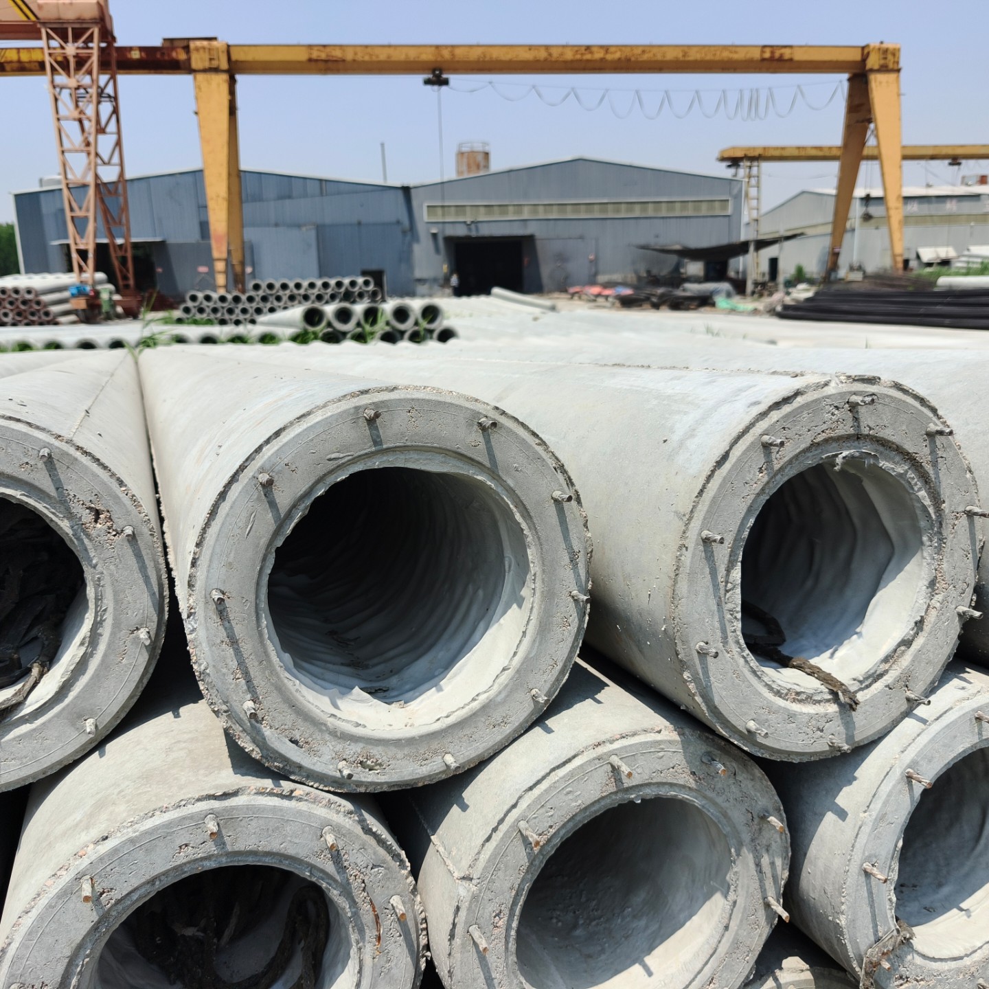 汉滨150×10米预应力水泥电线杆